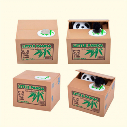 Интерактивная копилка панда-воришка